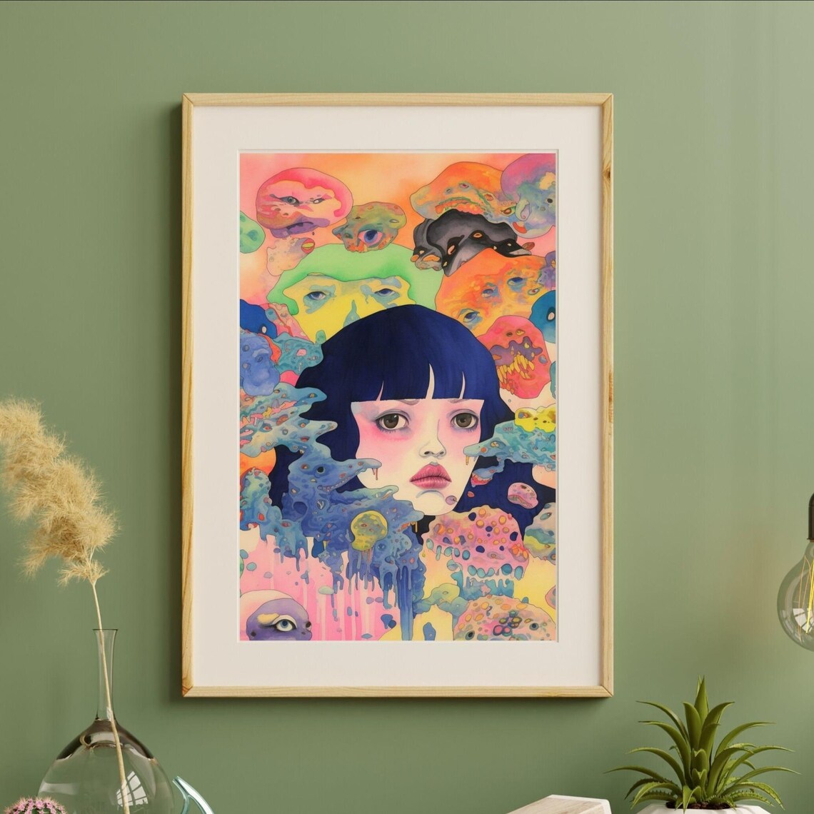 Insecurities Unique Canvas Art Print