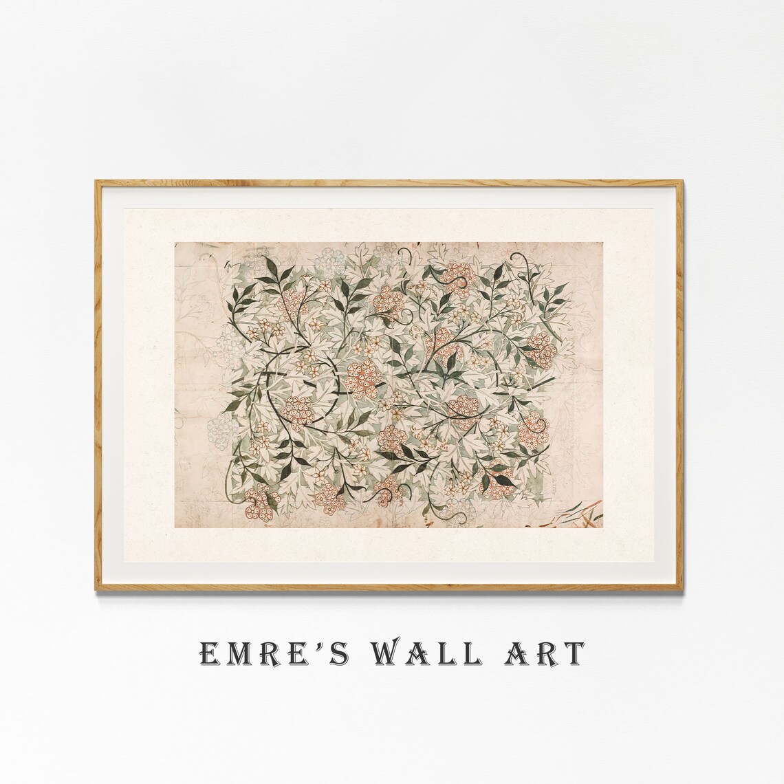 Vintage Botanical Sketch Prints, Neutral Flower Art - Image 4