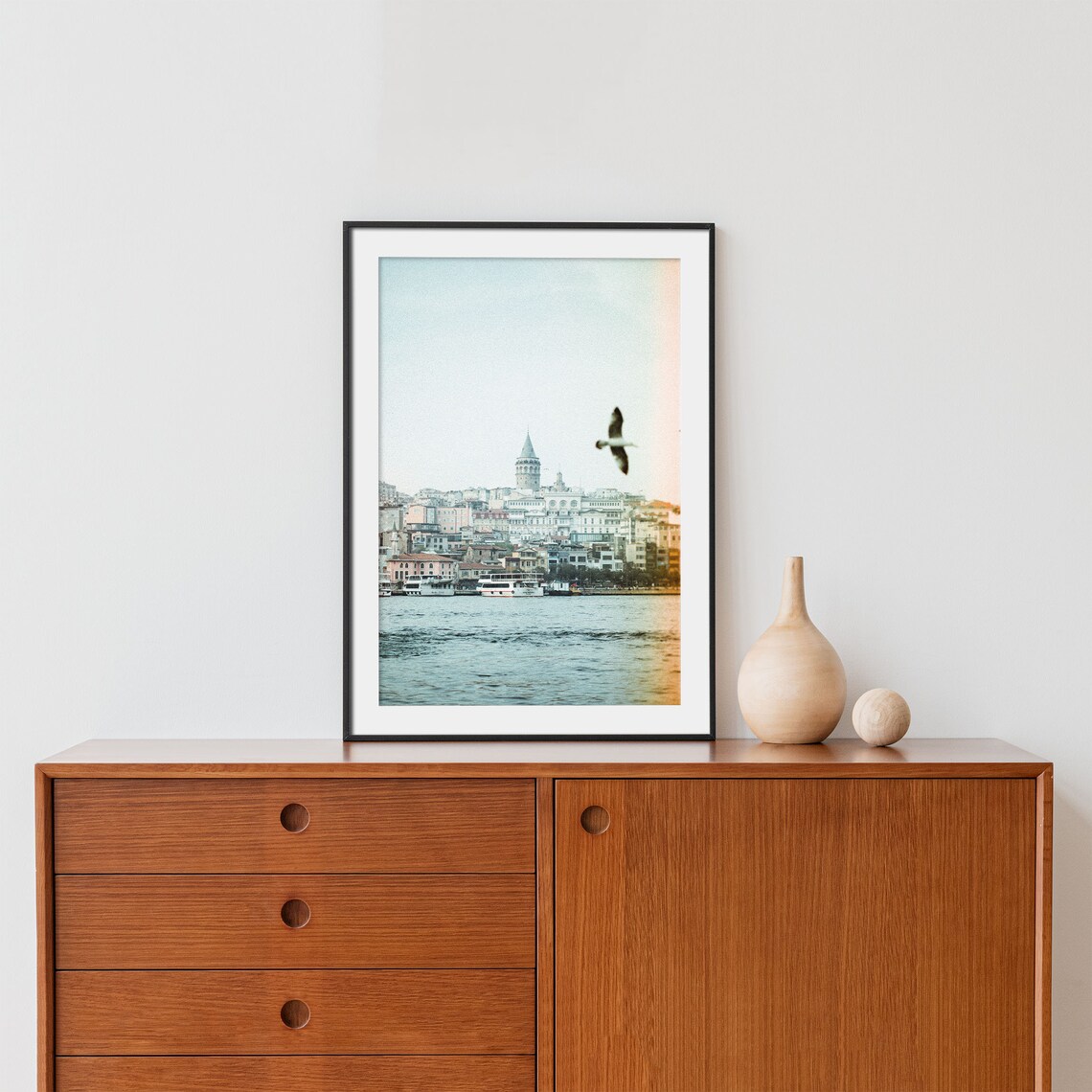 Istanbul Analog Photo Print, Modern Farmhouse Landscape - Image 2