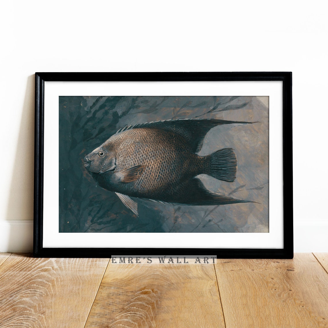 Tropical Fish Vintage Natural History Underwater Animal Poster - Image 2