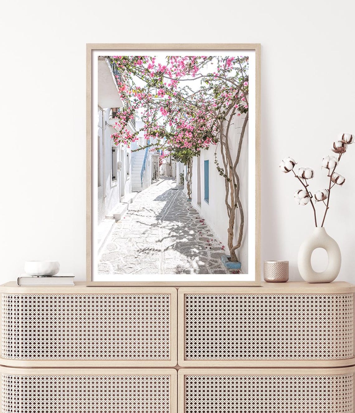 Streets Of Paros Greece Art Print Greek Island Wall Art Europe Print Mediterranean Wall Decor Travel Photography Greece Gifts - Image 3