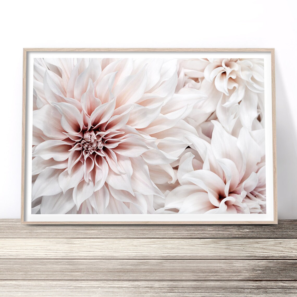 Dahlia Flower Print Floral Wall Art Flower Photography Art Modern Floral Poster Artwork Flower Photo Print Bedroom Artwork