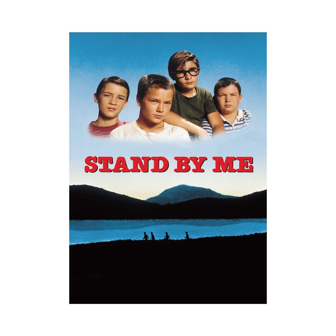 Stand By Me 1986 Classic Coming of Age Movie Poster Nostalgic Film - Image 2