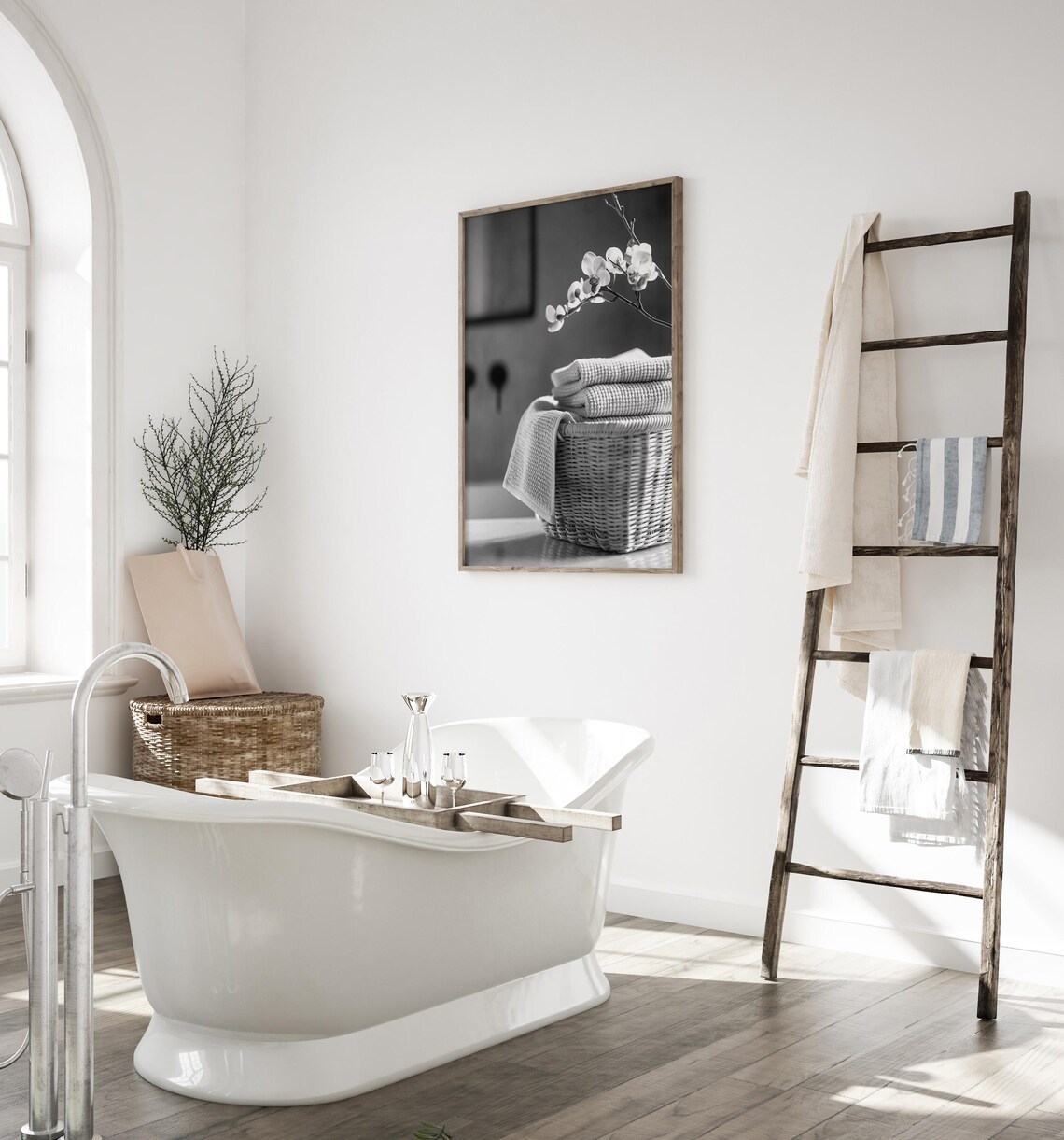 Laundry Room Decor, Vintage Farmhouse Rustic Art Print - Image 5
