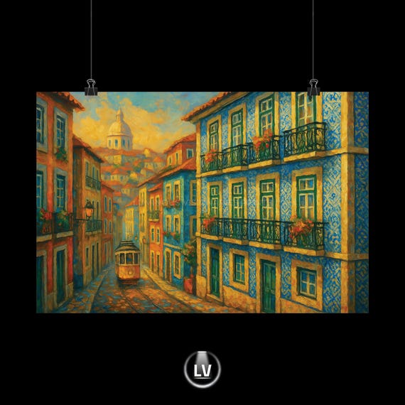 Artistic Matte Horizontal Posters For Home Dcor Vintage Cityscape Art Perfect Living Room Gift Lovers Wall Apacs 45