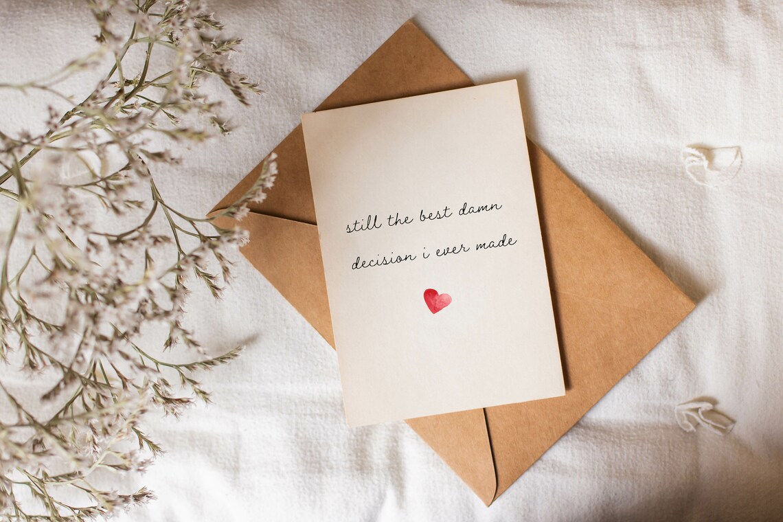 Personalized Valentine's Love Card Art Print