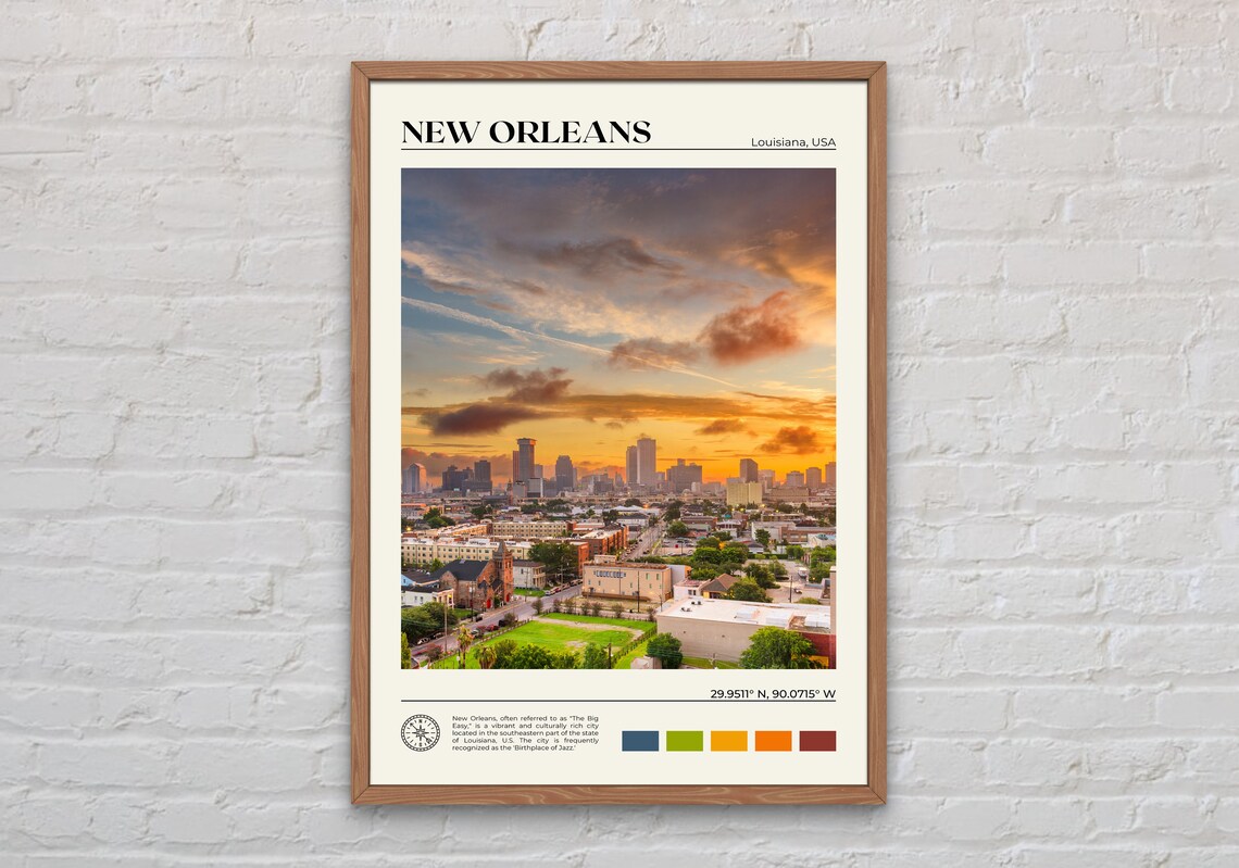 New Orleans Photo Print, United States Travel Art