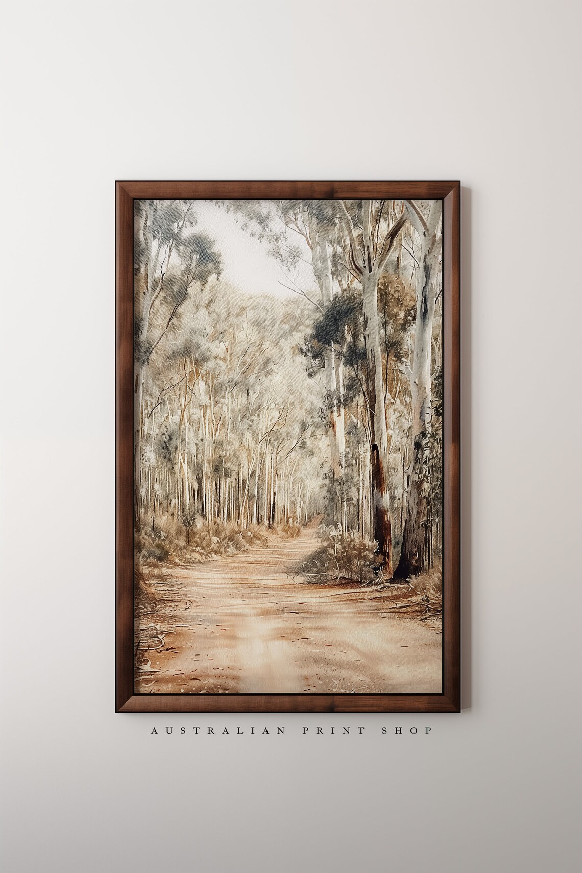 Australian Bush Trails Gum Tree Travel Poster - Image 5