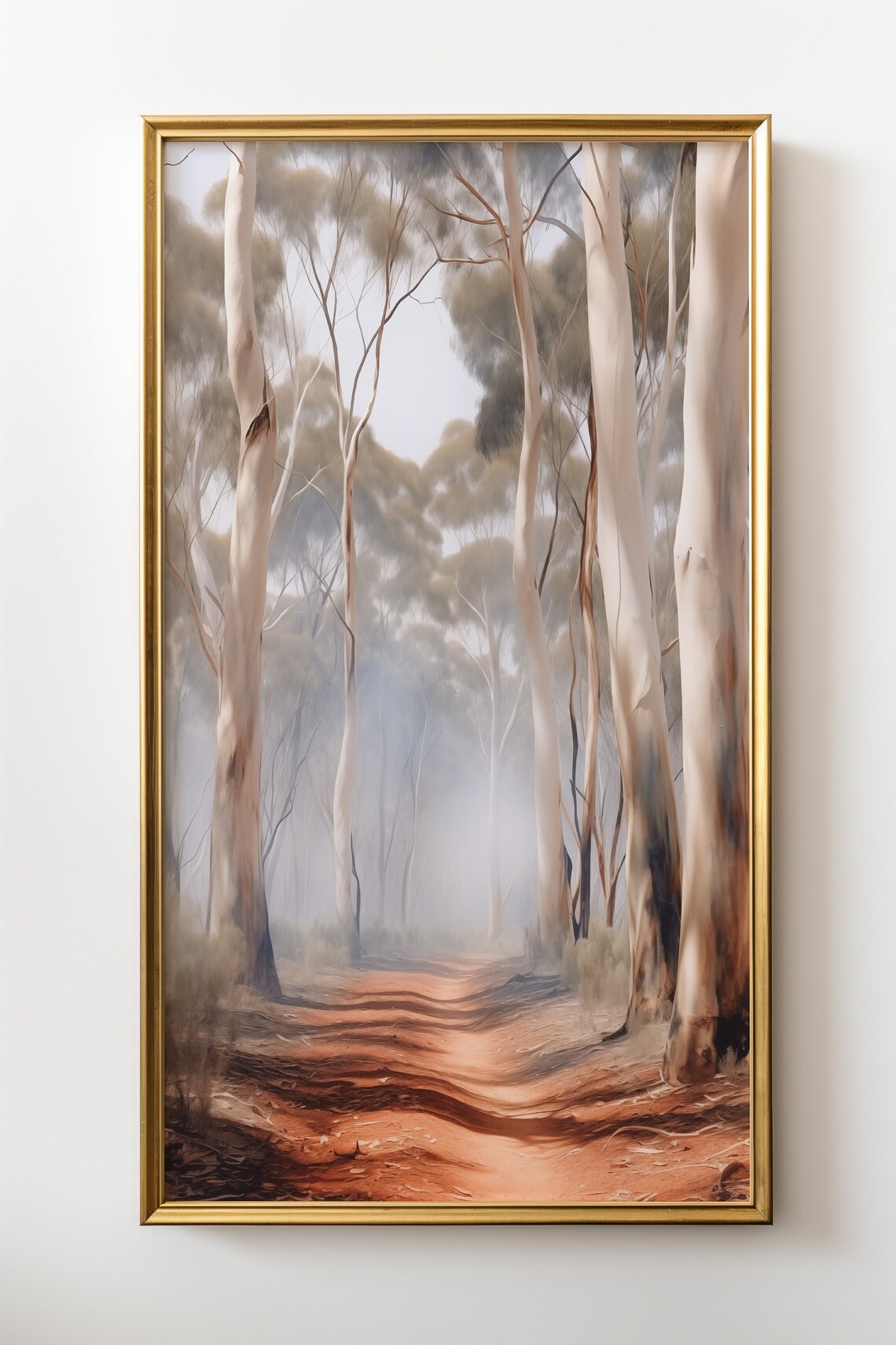 Australian Eucalyptus Trees Art Print, Outback Bush - Image 2