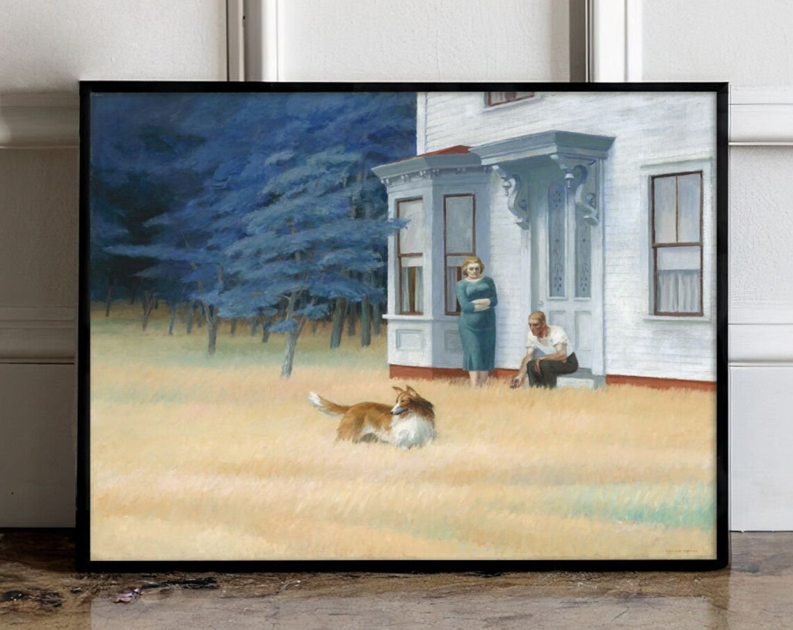 Edward Hopper Cape Cod Evening Art Print