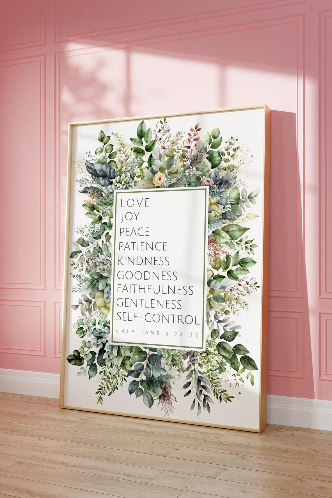 Galatians 5:22 Fruit of the Spirit Art Print - Image 2