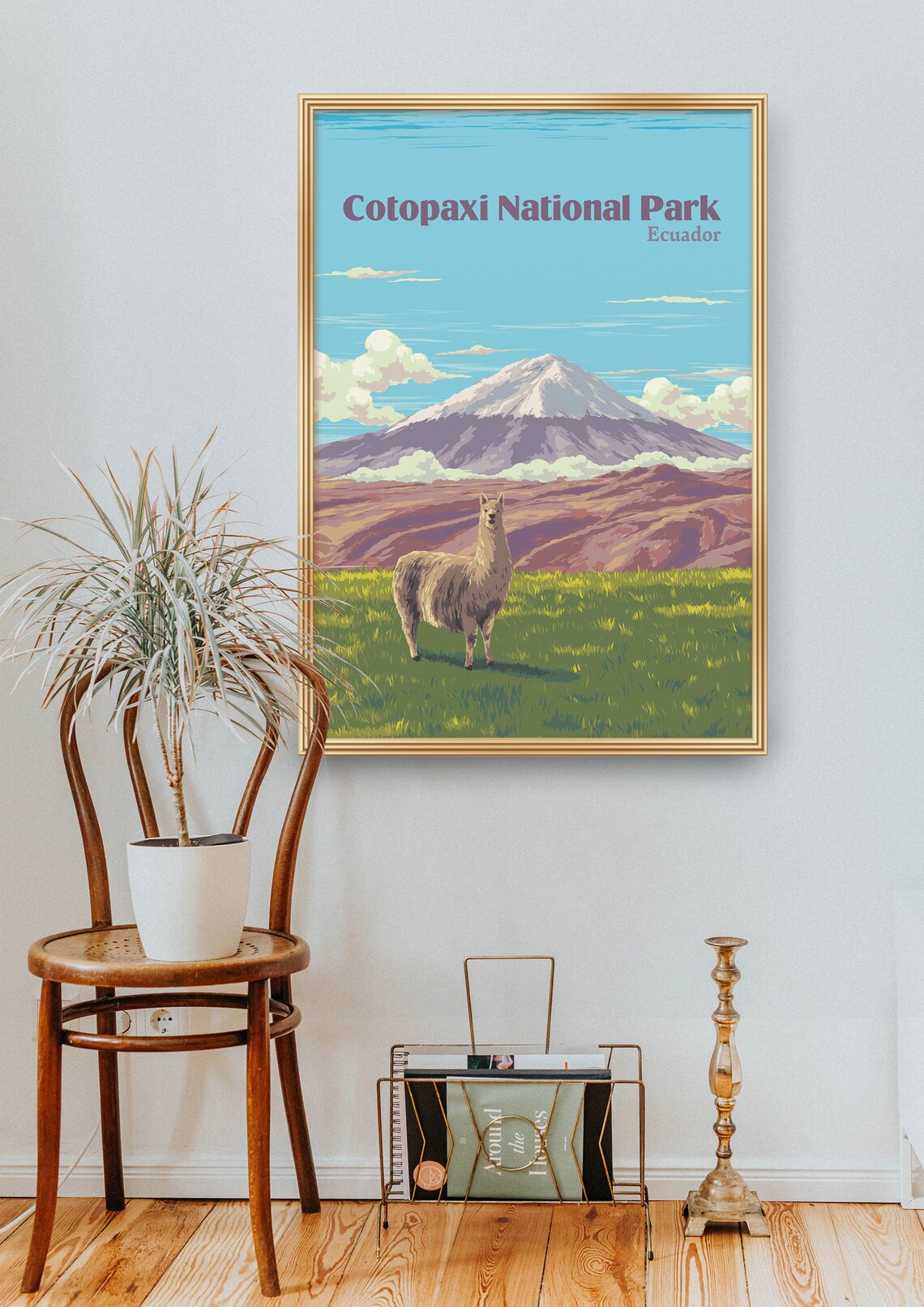 Cotopaxi National Park Vintage Travel Poster - Image 2