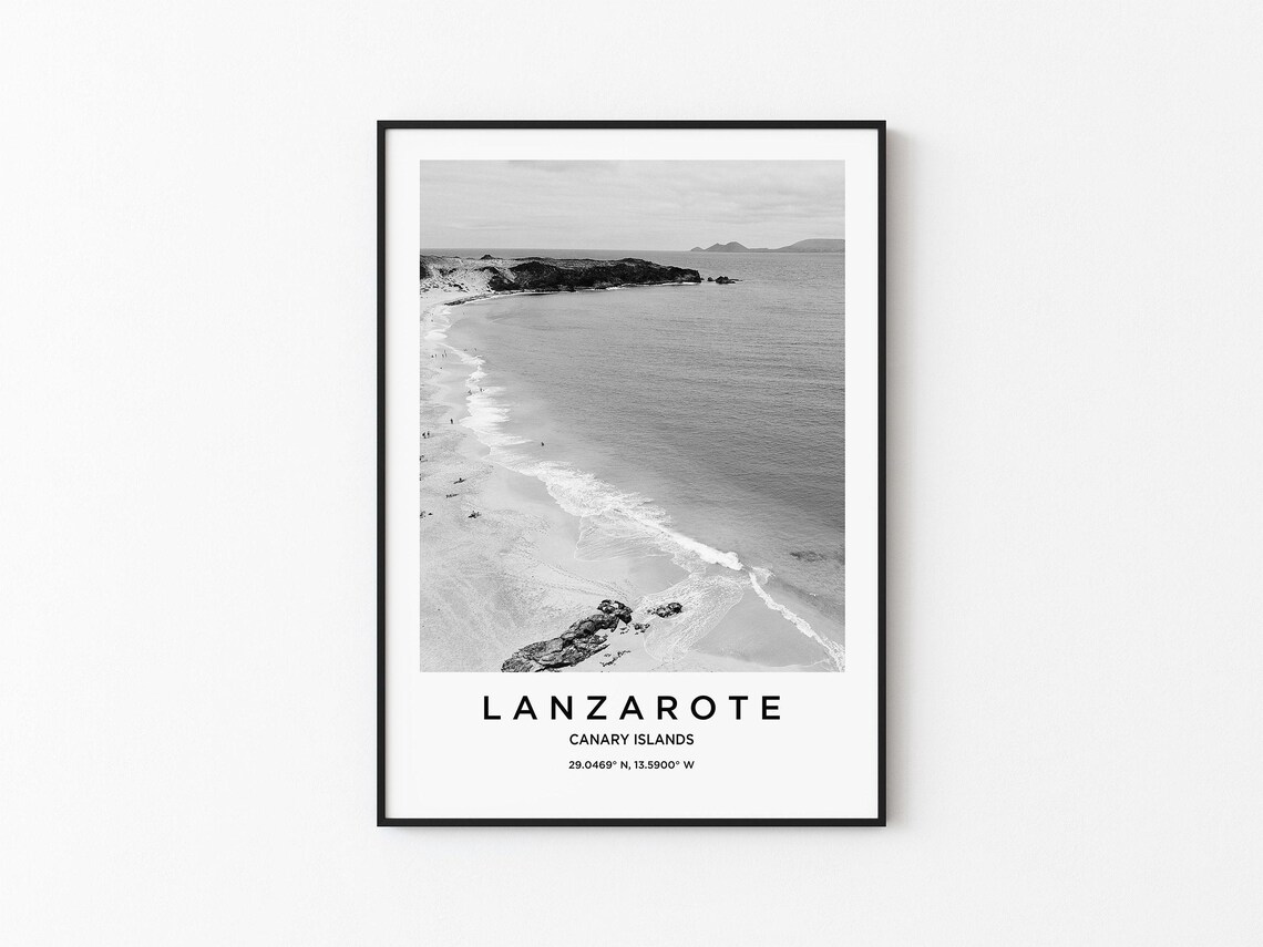 Lanzarote Travel Poster