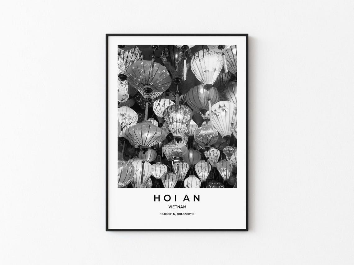Hoi An Art Hoi An Print Hoi An Poster Hoi An Art Hoi An Photo Hoi An Map Hoi An Painting Hoi An Travel