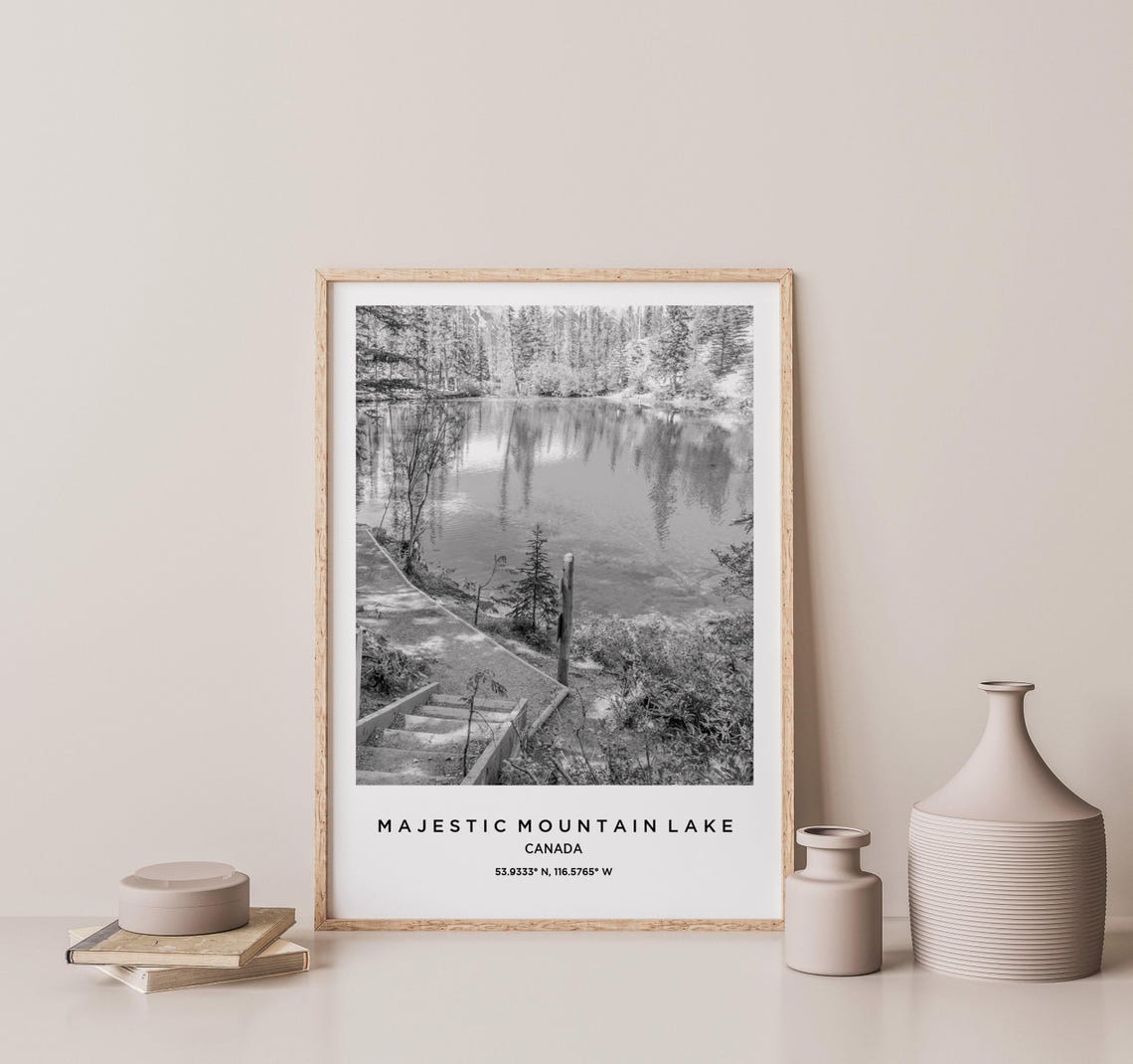 Majestic Mountain Travel Poster - Image 2