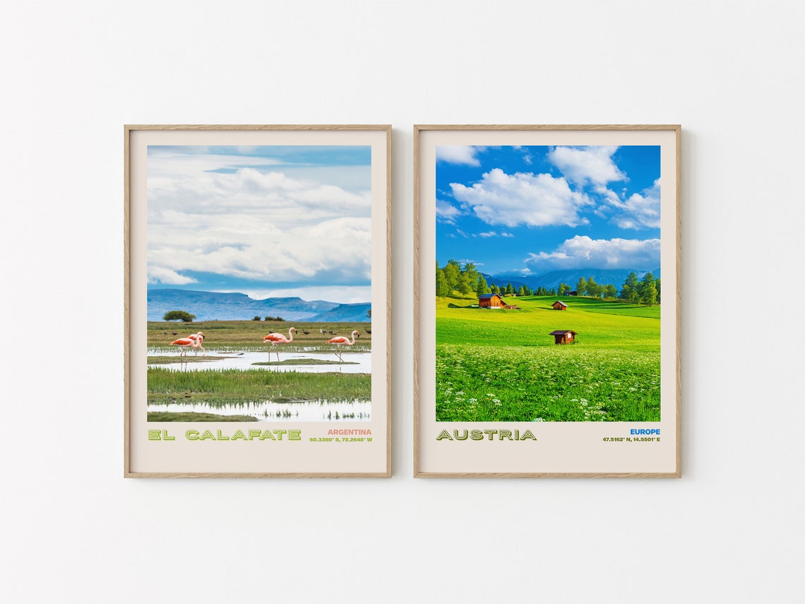 El Calafate Travel Poster El Calafate Print El Calafate Photo Print El Calafate Wall Decor El Calafate Travel Art El Calafate 3 - Image 2