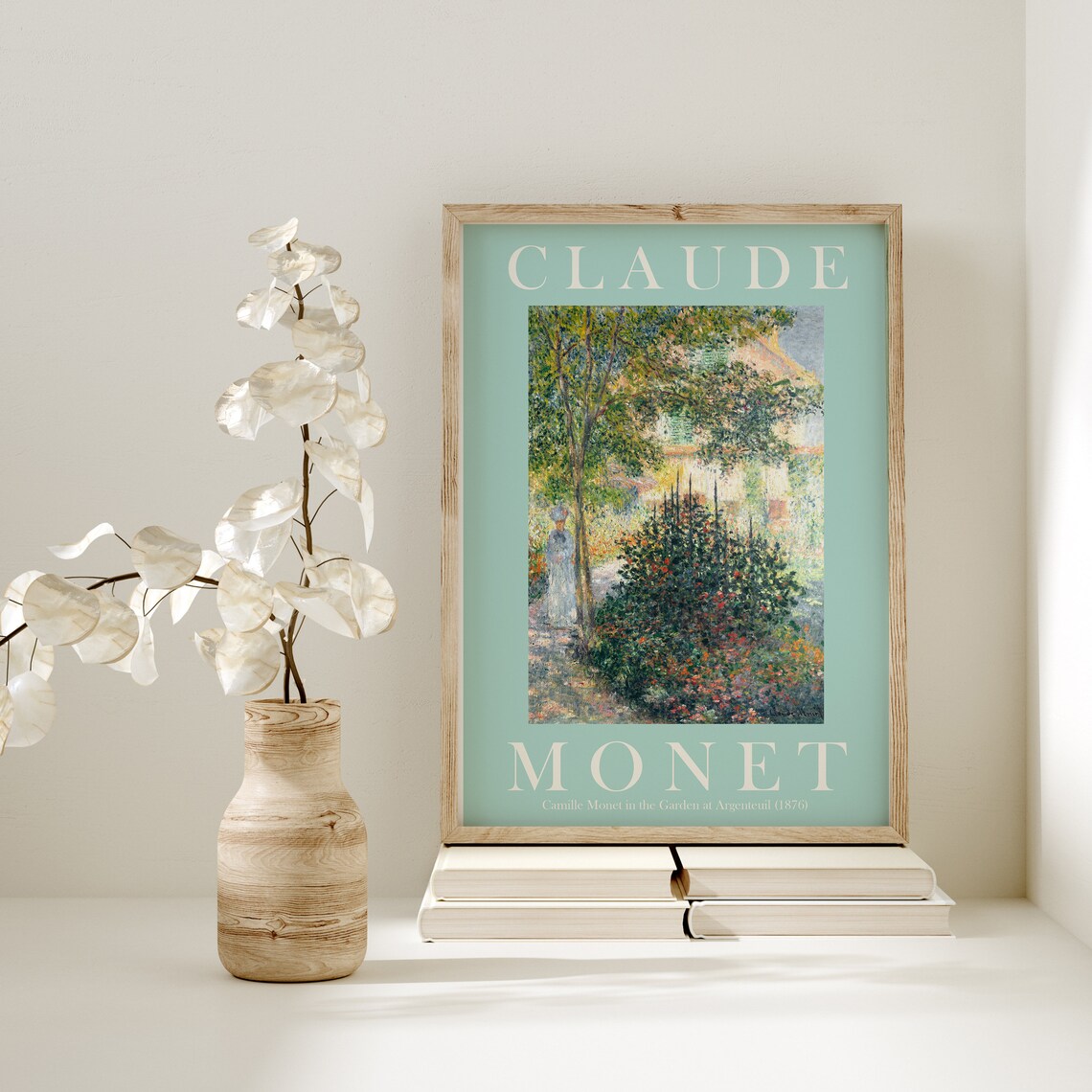 Claude Monet, Modern Vintage Exhibition Poster - Image 3