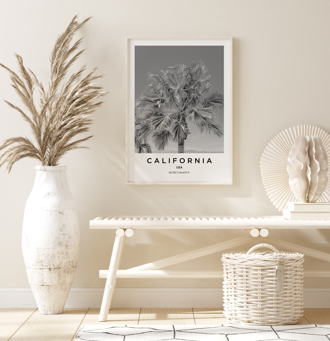 California Travel Poster California Print California Photo Print Black And White Photography Monochrome Travel Photography America - Image 2