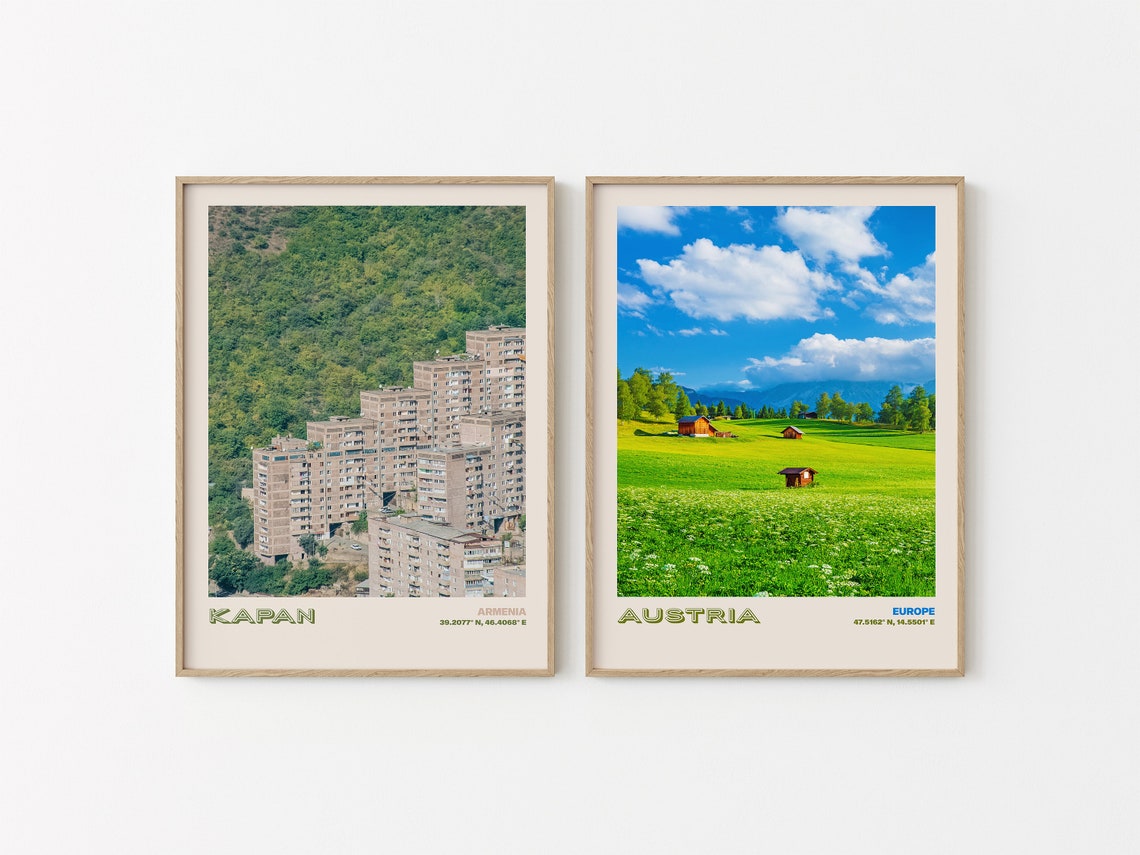 Kapan Travel Poster Kapan Print Kapan Photo Print Kapan Wall Decor Kapan Travel Art Kapan Armenia Picture Kapan 1 - Image 2