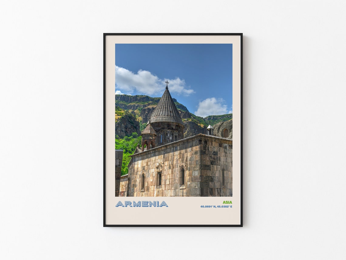 Armenia Travel Poster Armenia Print Armenia Photo Print Armenia Wall Decor Armenia Travel Art Armenia Armenia Picture Armenia 3 - Image 3