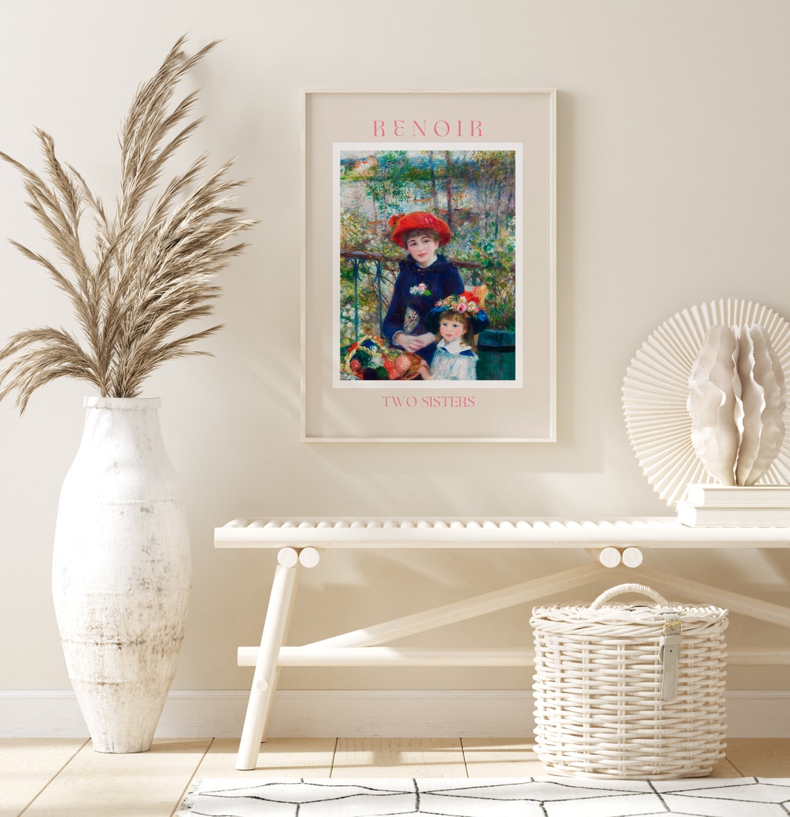 Renoir Poster August Renoir Print Renoir Wall Art Renoir Picture Renoir Monet Print Vintage Renoir Art Renoir Two Sisters - Image 3