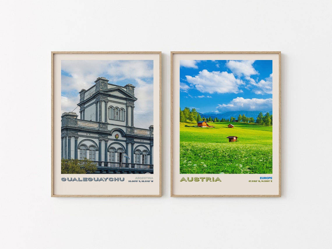 Gualeguaychu Travel Poster Gualeguaychu Print Gualeguaychu Photo Print Gualeguaychu Travel Art Argentina Picture Gualeguaychu 1 - Image 2