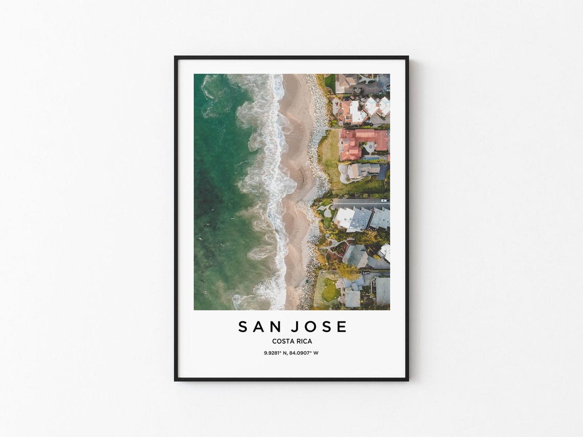San Jose Art San Jose Print San Jose Poster San Jose Art San Jose Photo San Jose Map San Jose Painting San Jose Travel