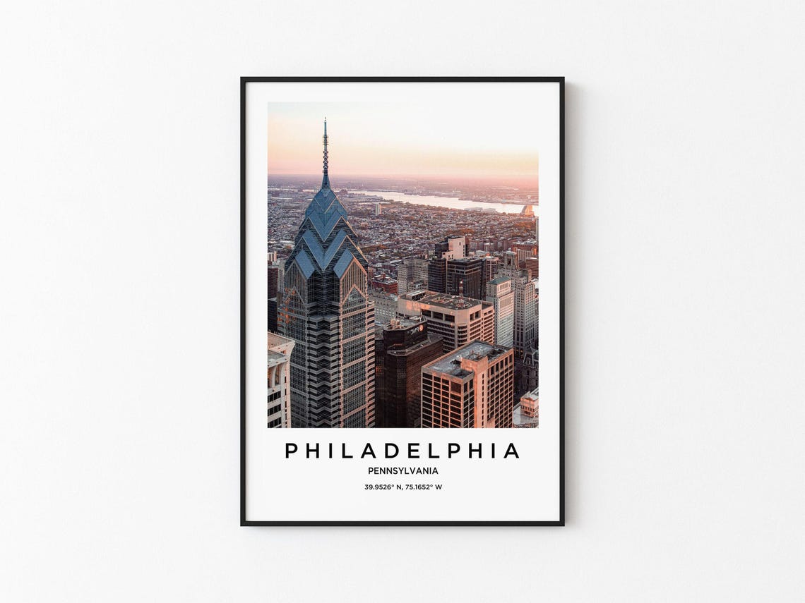 Philadelphia Art Philadelphia Print Philadelphia Poster Philadelphia Art Philadelphia Photo Philadelphia Map Philadelphia Painting