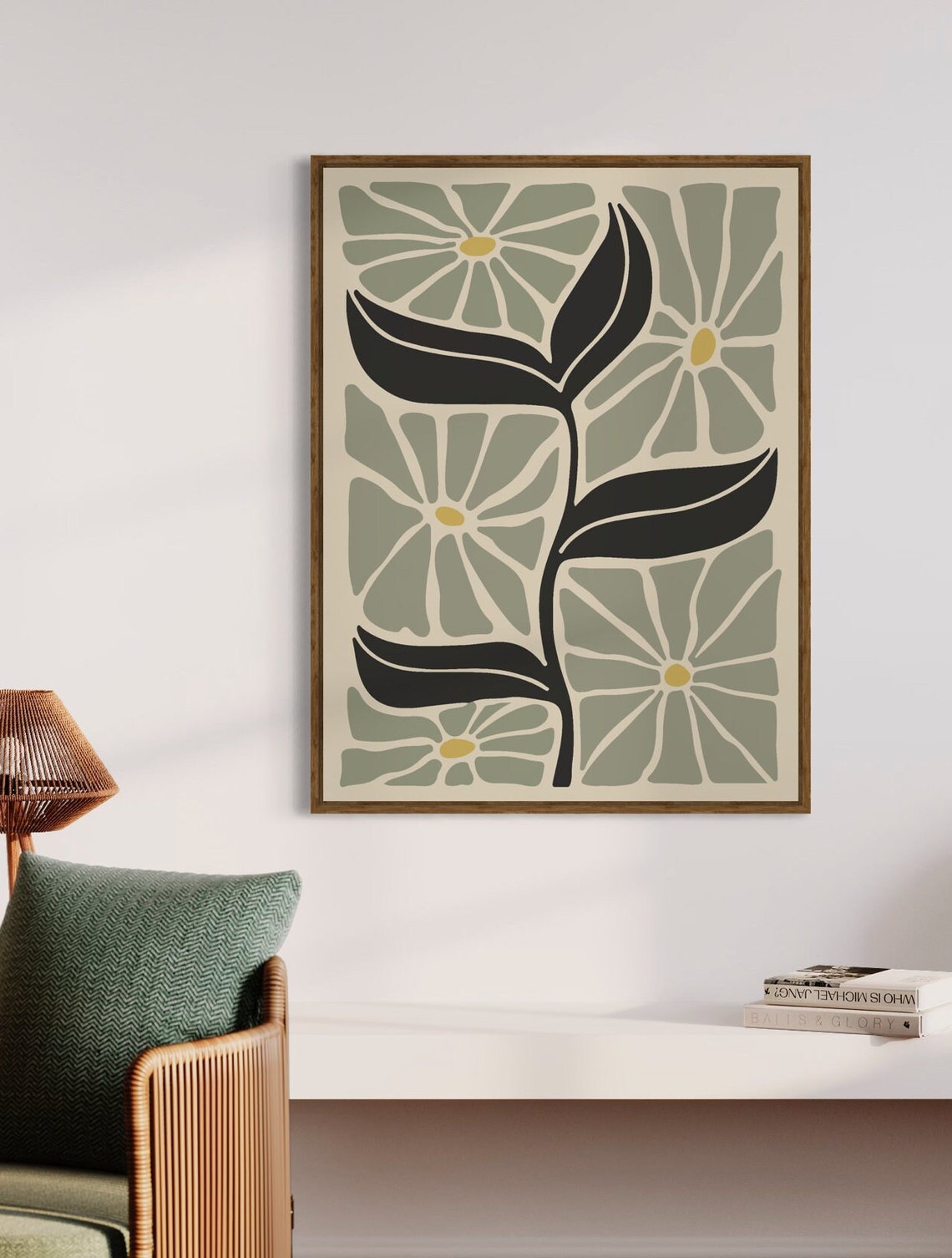 Botanical Sage Travel Poster - Image 3