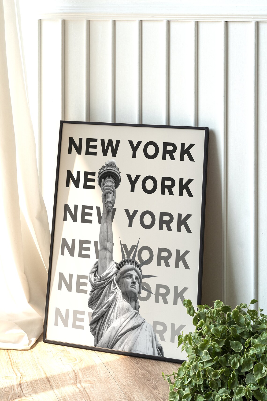 New York City Travel Poster, Cute Trendy Exhibition Print - Image 2