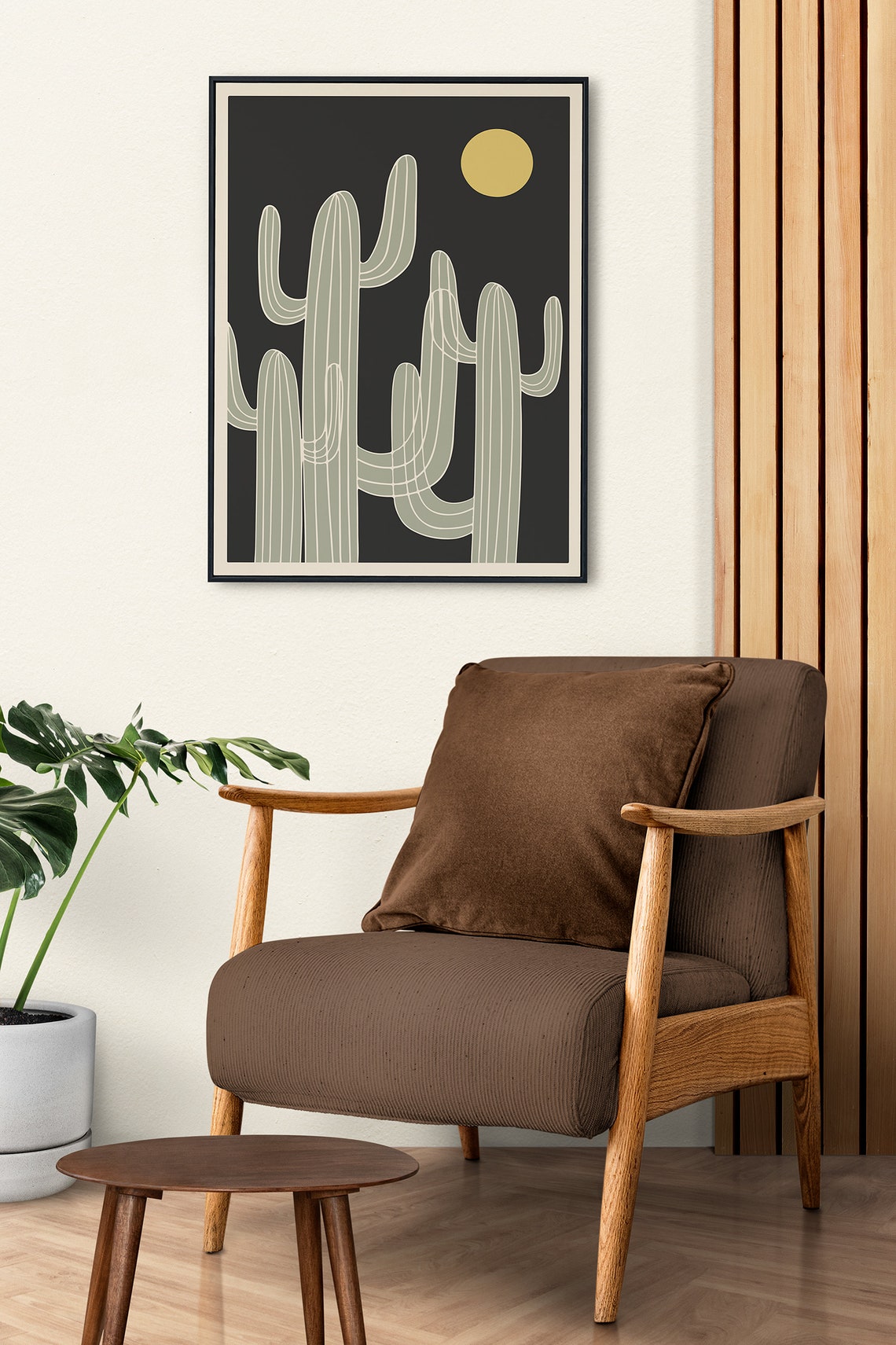 Cactus Botanical, Vintage Travel Poster - Image 3