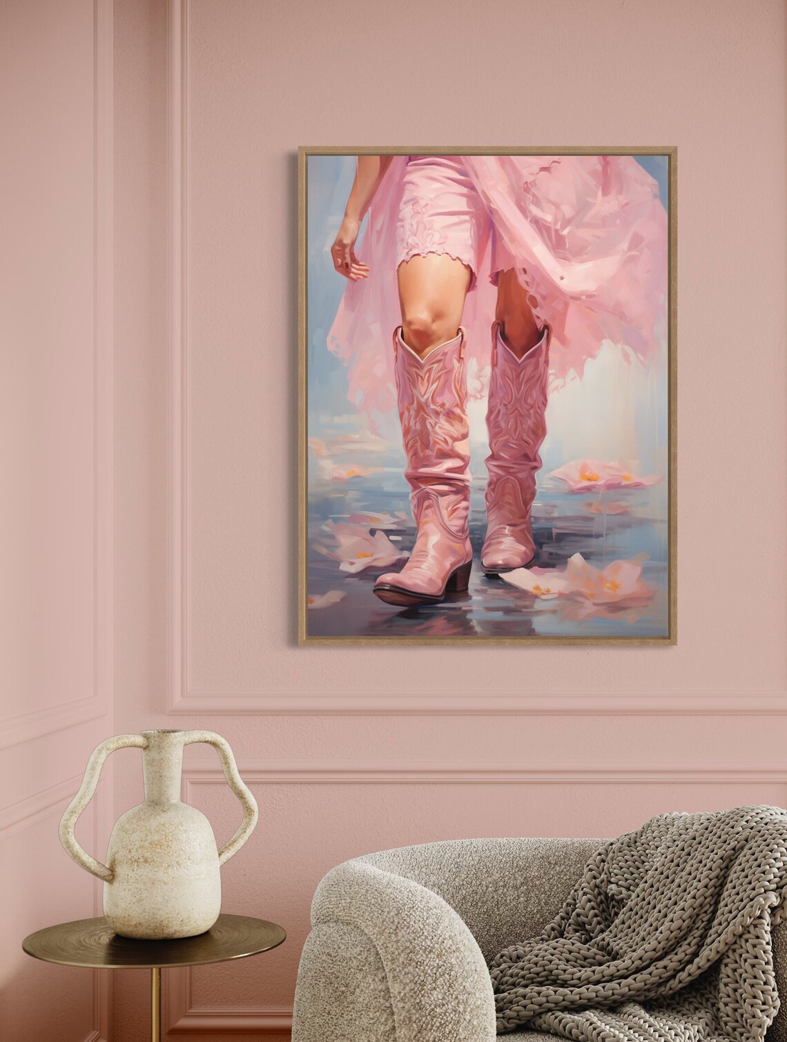 Coastal Cowgirls Poster, Western Girl Dorm Decor - Image 4