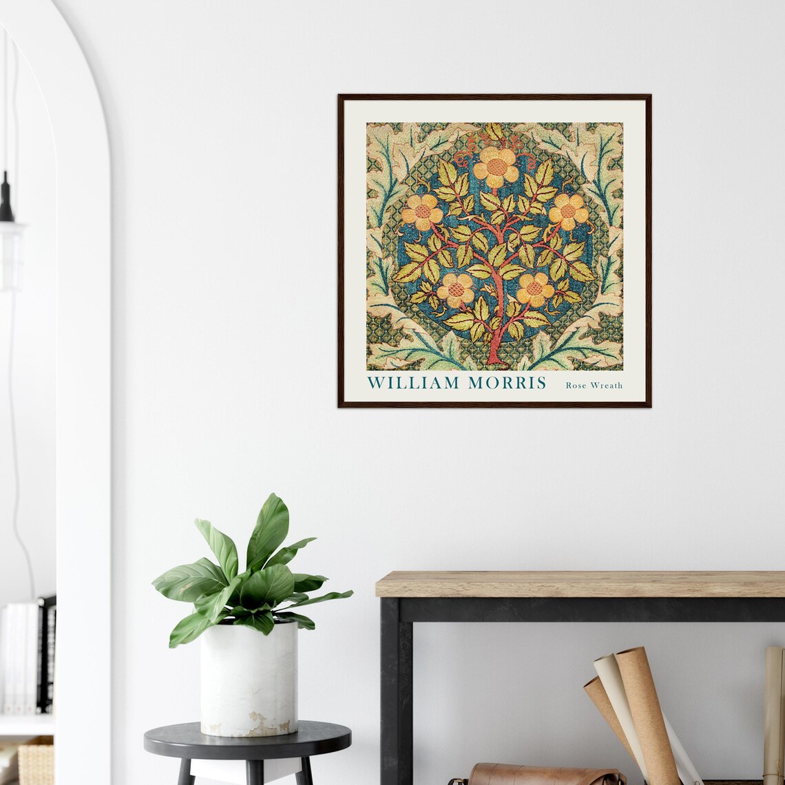 William Morris Botanical Art, Boho Decor Poster - Image 4