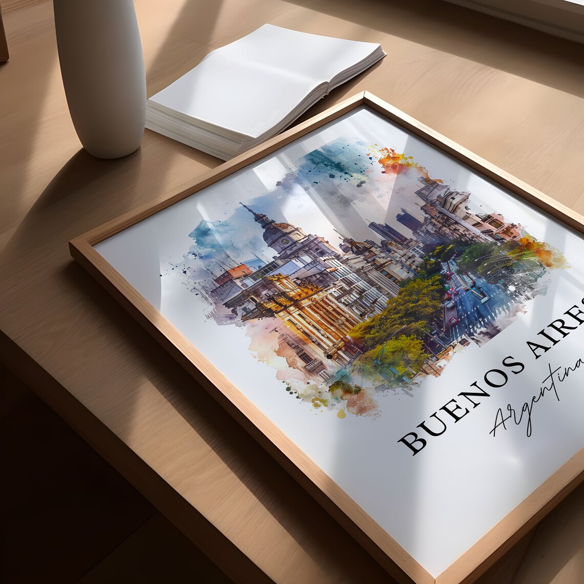 Buenos Aires Housewarming Travel Poster - Image 5