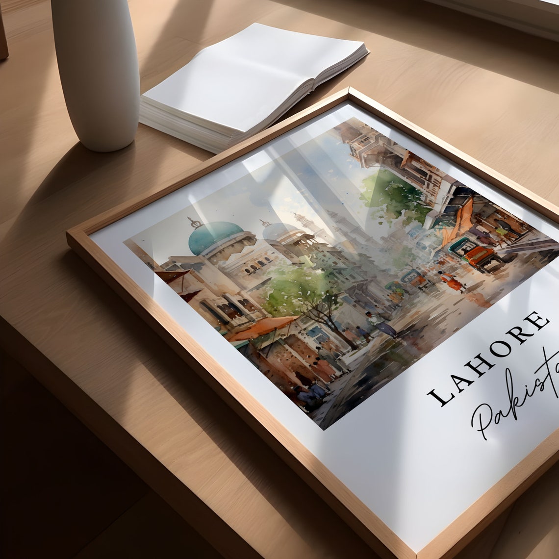 Lahore Pakistan Personalized Travel Poster - Image 5