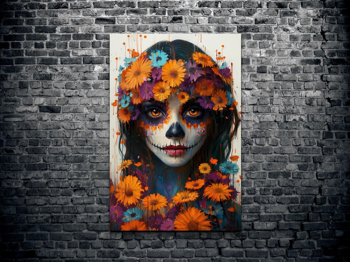 Day Of The Dead, Dia De Los Muertos Wall Art - Image 2