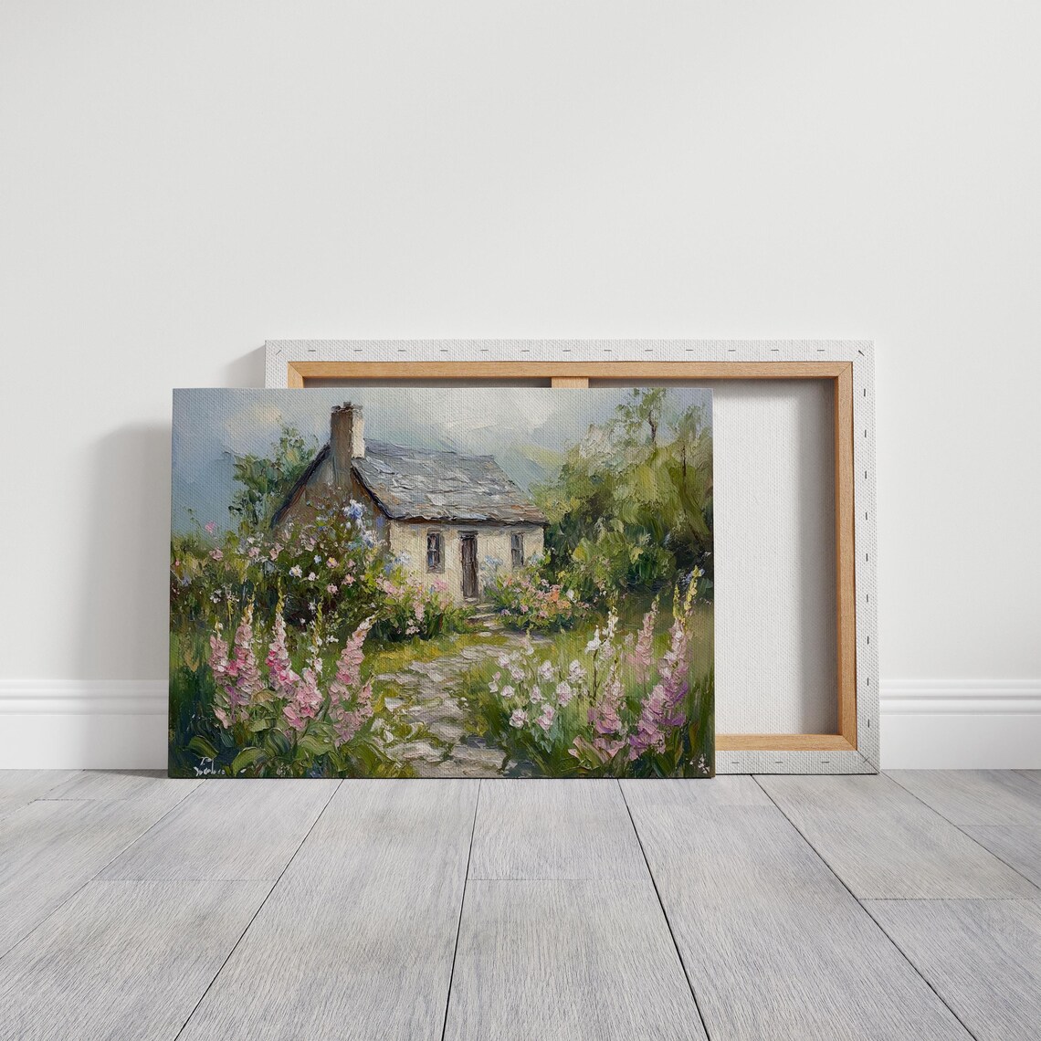 Charming Cottage Stone House, Rustic Countryside Decor - Image 3