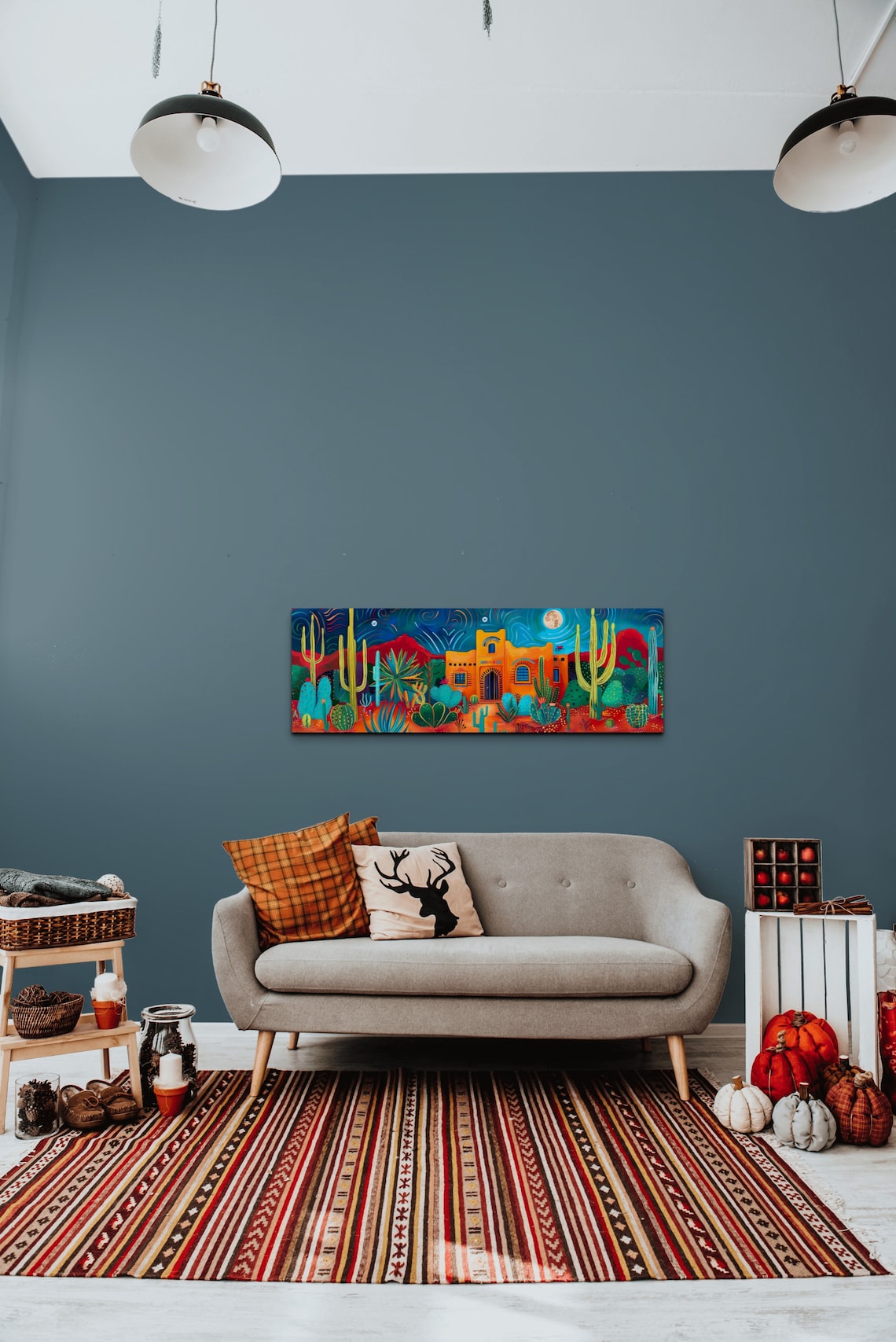 Southwest Desert Watercolor Art Print, Cactus Art - Image 6
