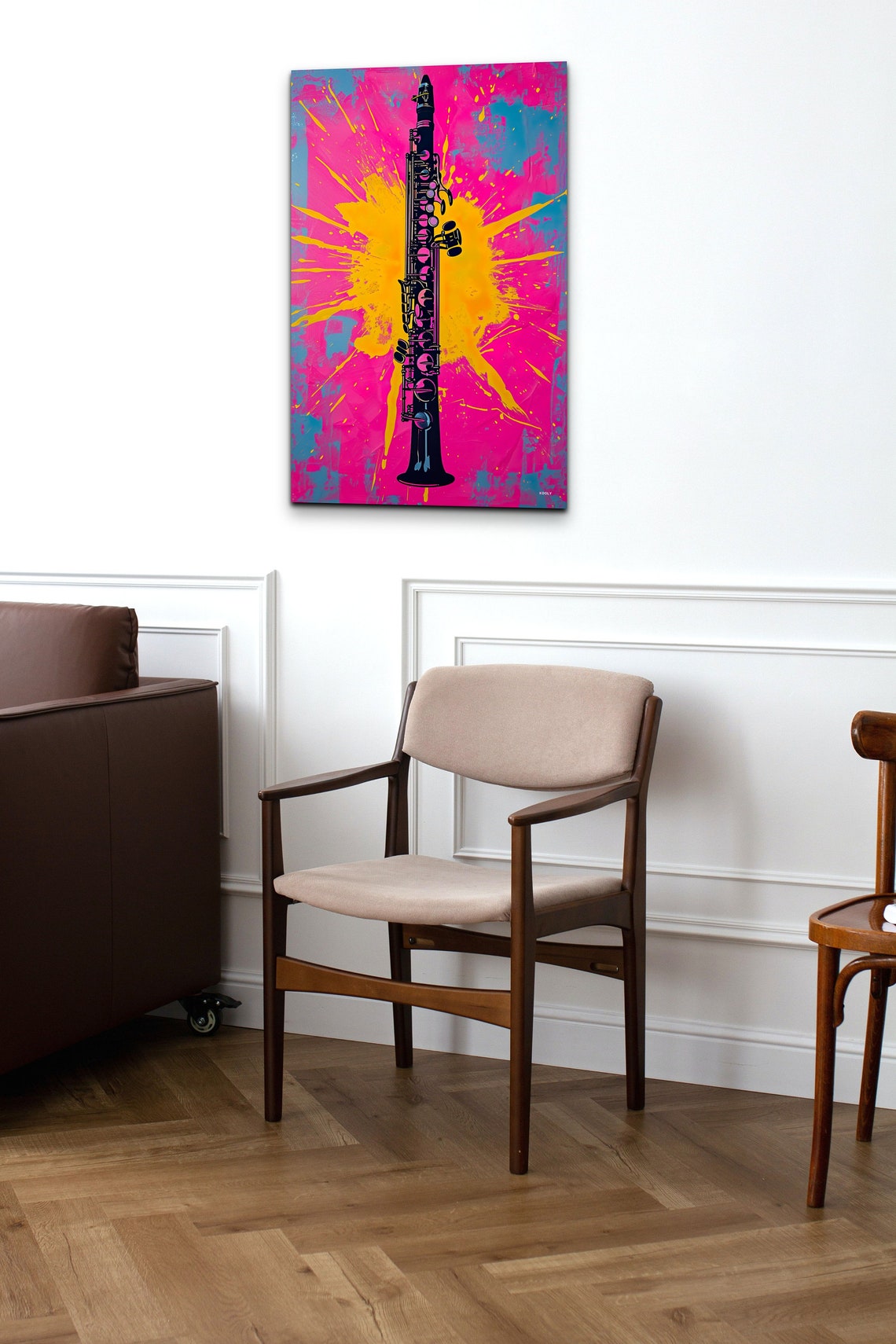 Pop Art Clarinet Art Print - Image 4