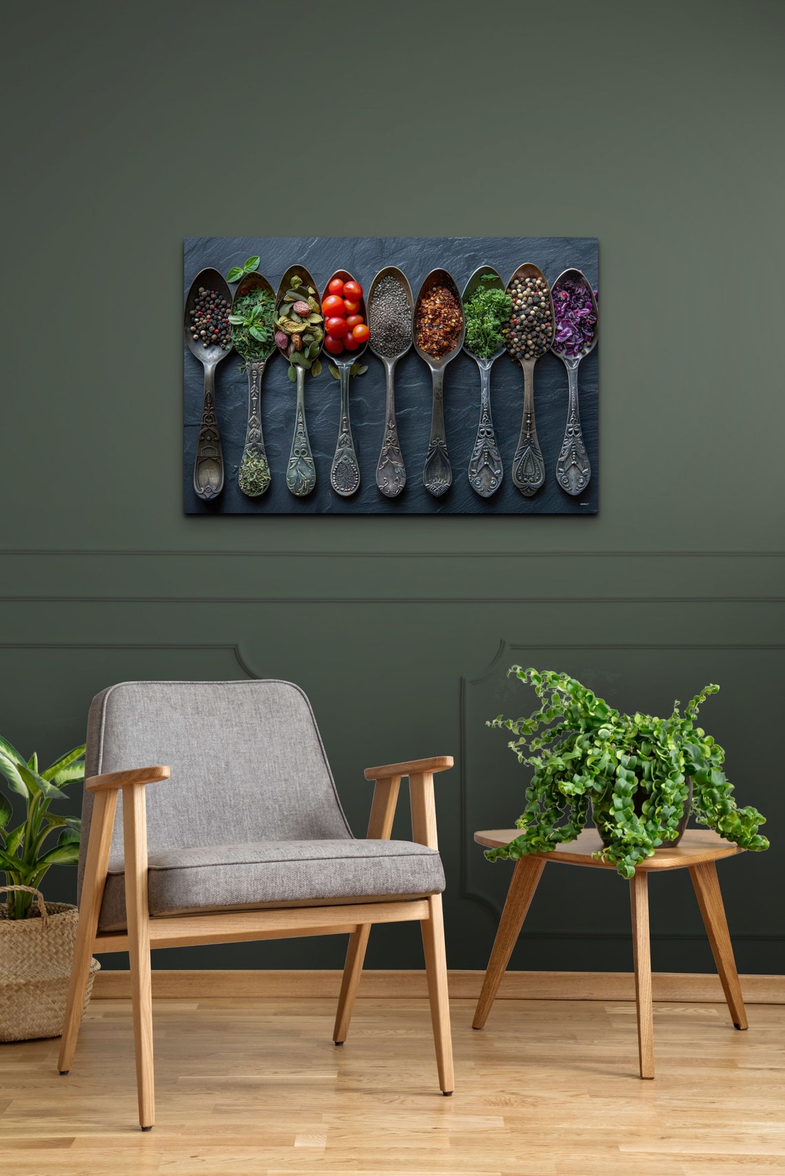 Herbs And Spices, Modern Kitchen Decor - Image 4