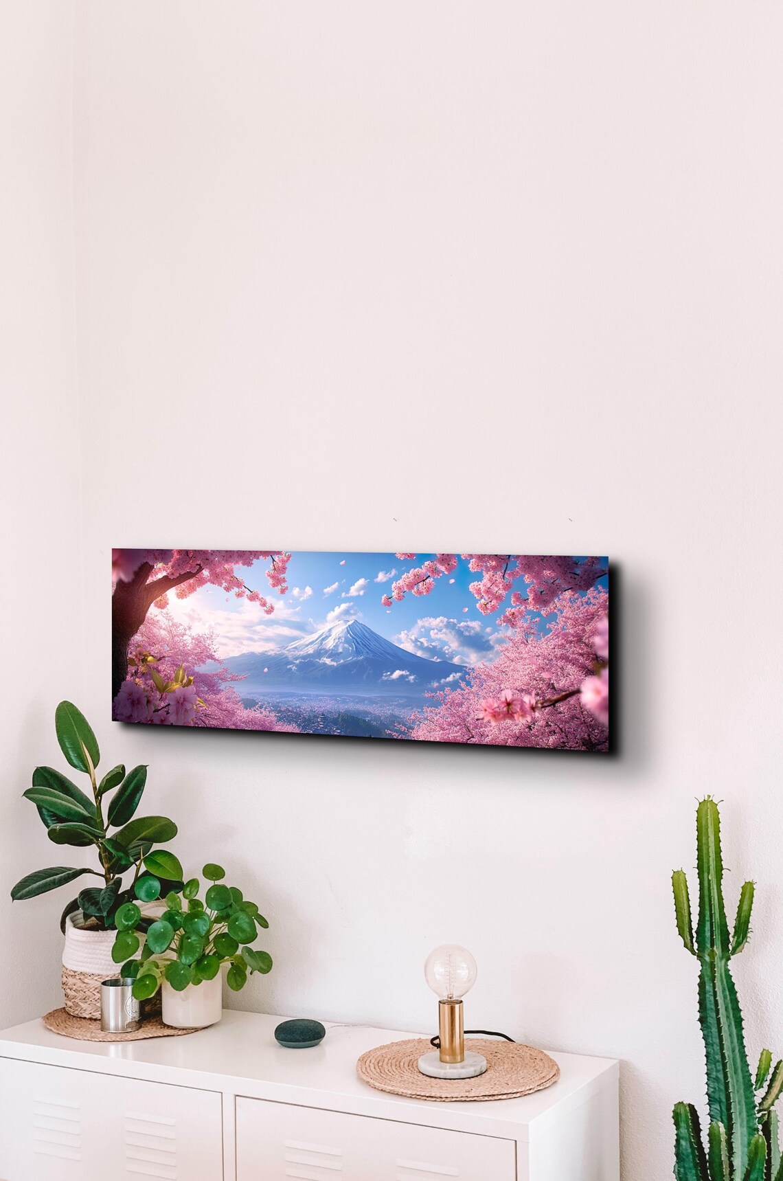 Mount Fuji Art Print, Japanese Mountain Dreamscape - Image 7