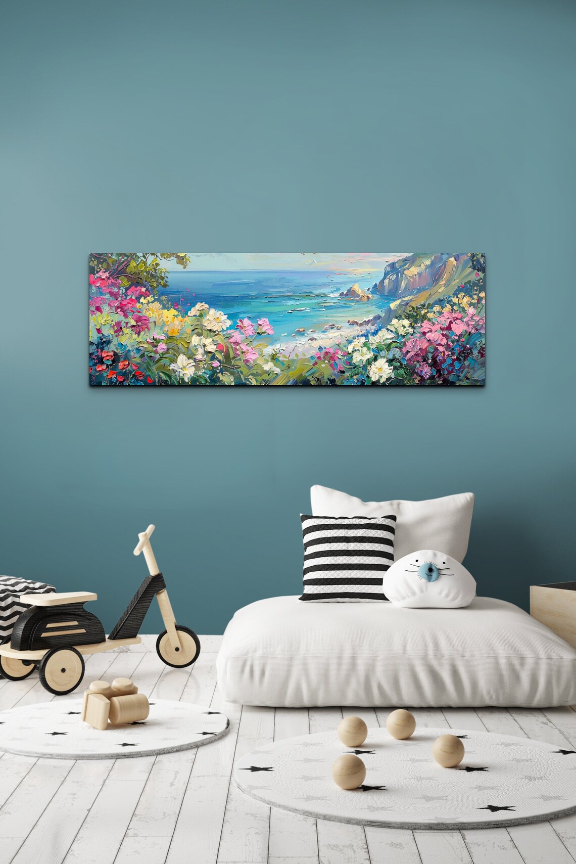 California Beach Flower Botanical Wall Art Print - Image 7