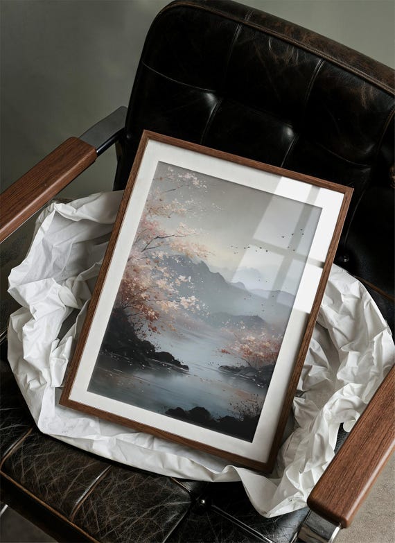Whispers Of Dawn Over Misty Lake