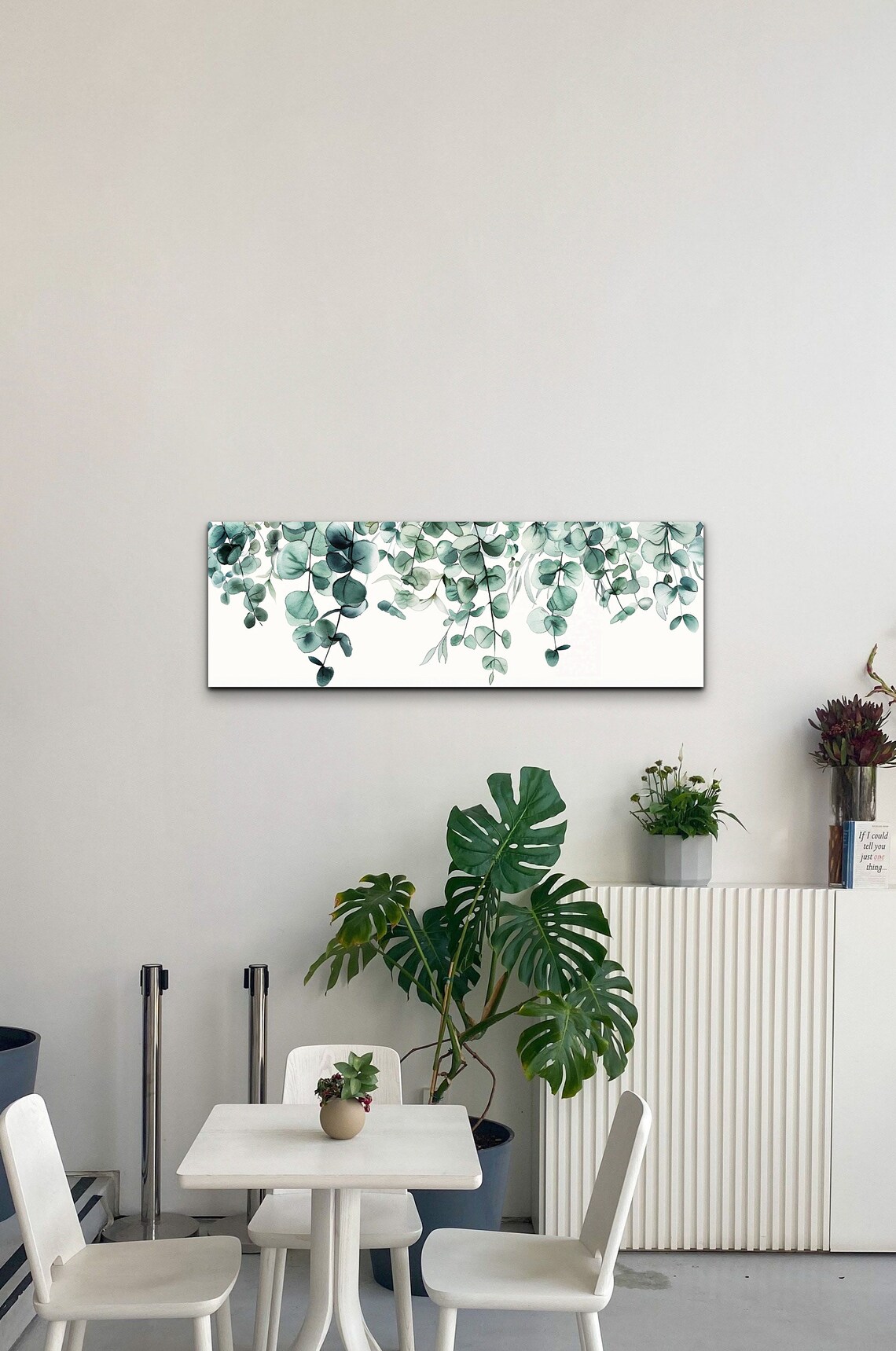 Panoramic Eucalyptus Vines Art Print, Botanical Wall Art - Image 3