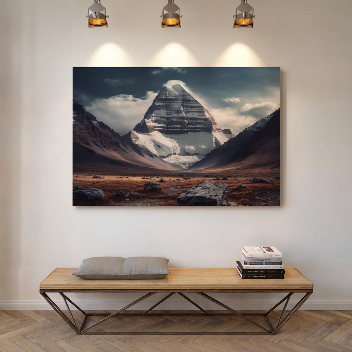 Snow-Capped Pyramid Peak Dramatic Mountain Wilderness Landscape Poster - Image 5