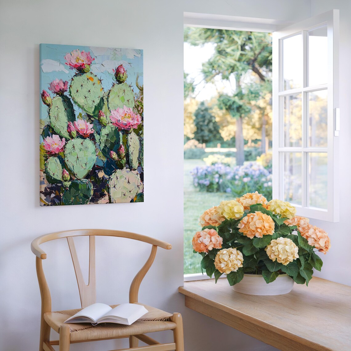 Prickly Pear Cactus Art Print, Desert Botanical - Image 7