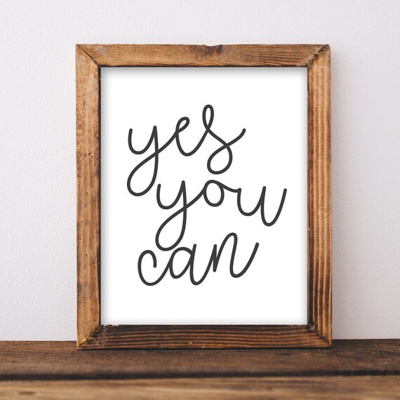 Wall Art Bundle Set Motivational Inspirational Life Affirmation Quote She Believed Could Be Fearless Manifest Quotes