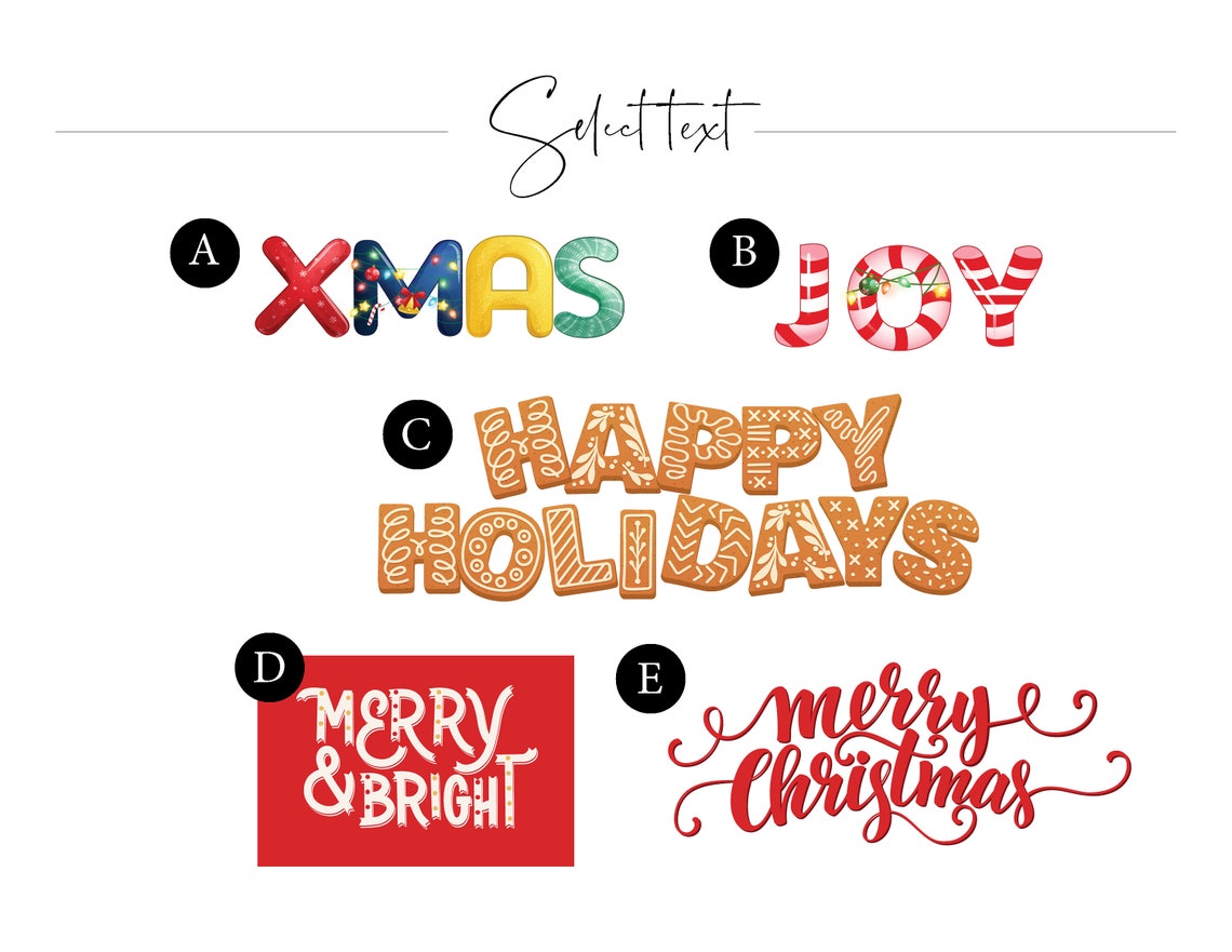 Corporate Holiday Cards Custom Company Christmas Card Personalized Christmas Cards Holiday Card Company Business Office Small Business - Image 2