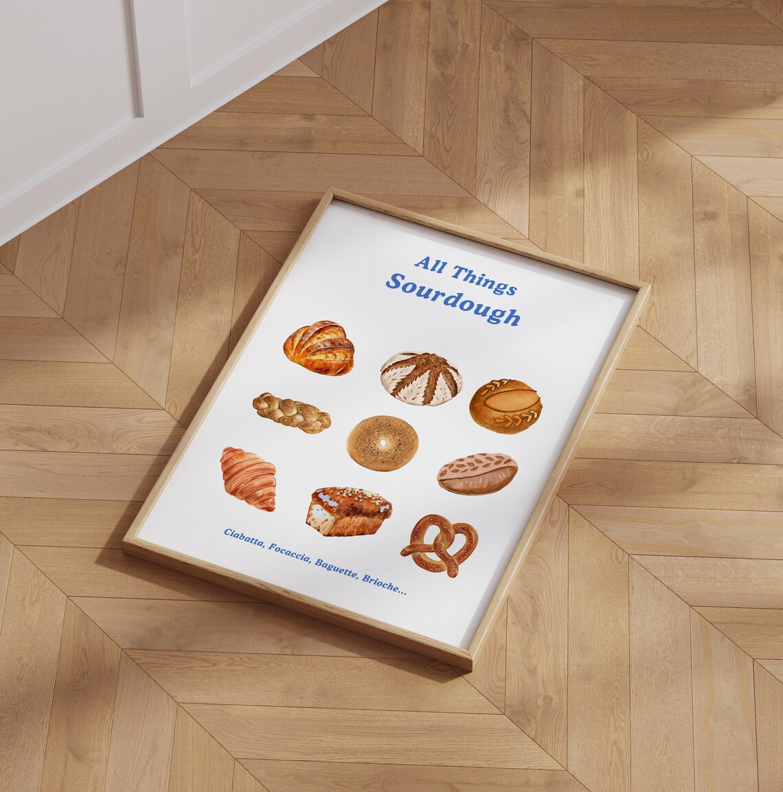 Sourdough Bread Print, Funny Kitchen Decor - Image 6