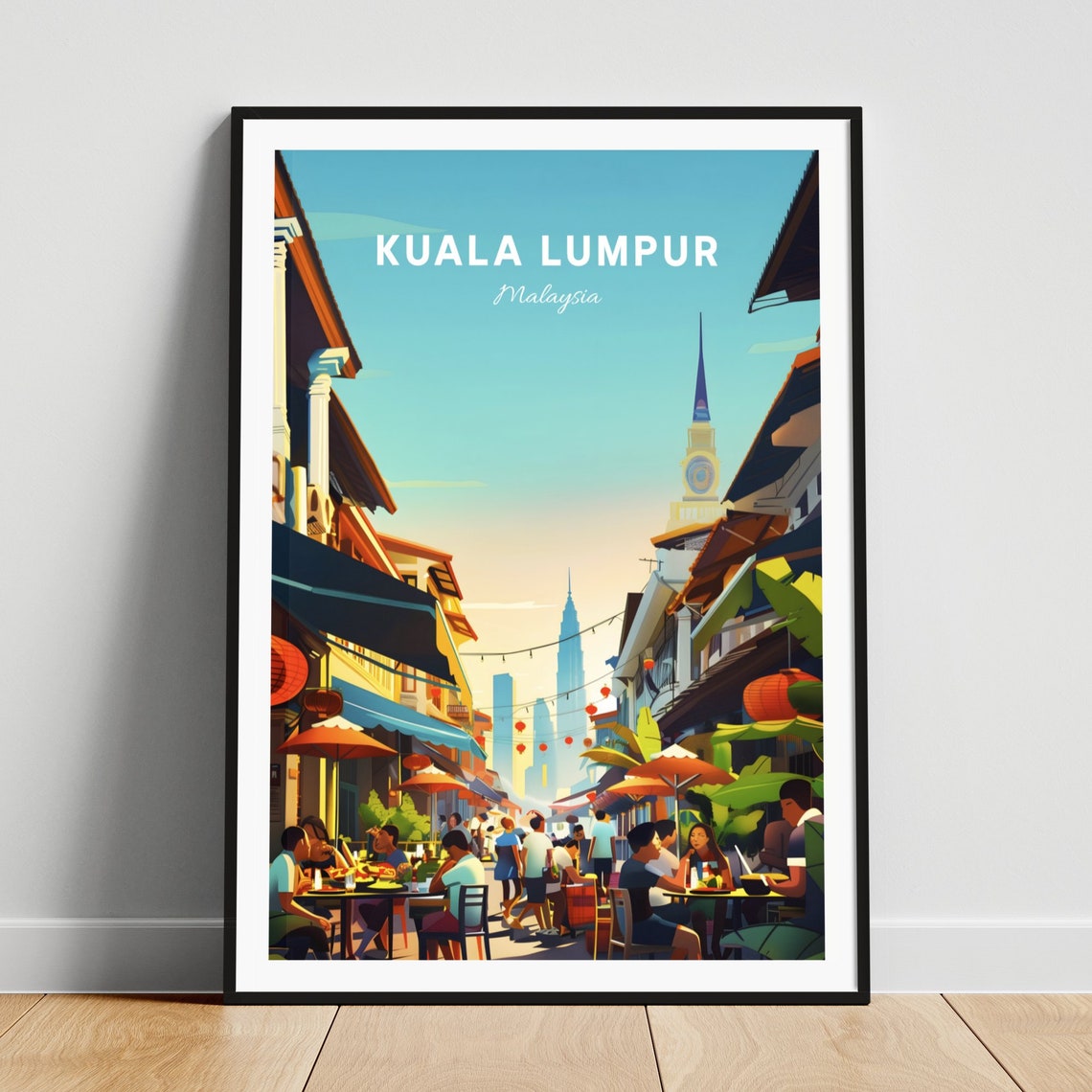 Langkawi Malaysia Sky Bridge Jungle Canopy Morning View Poster